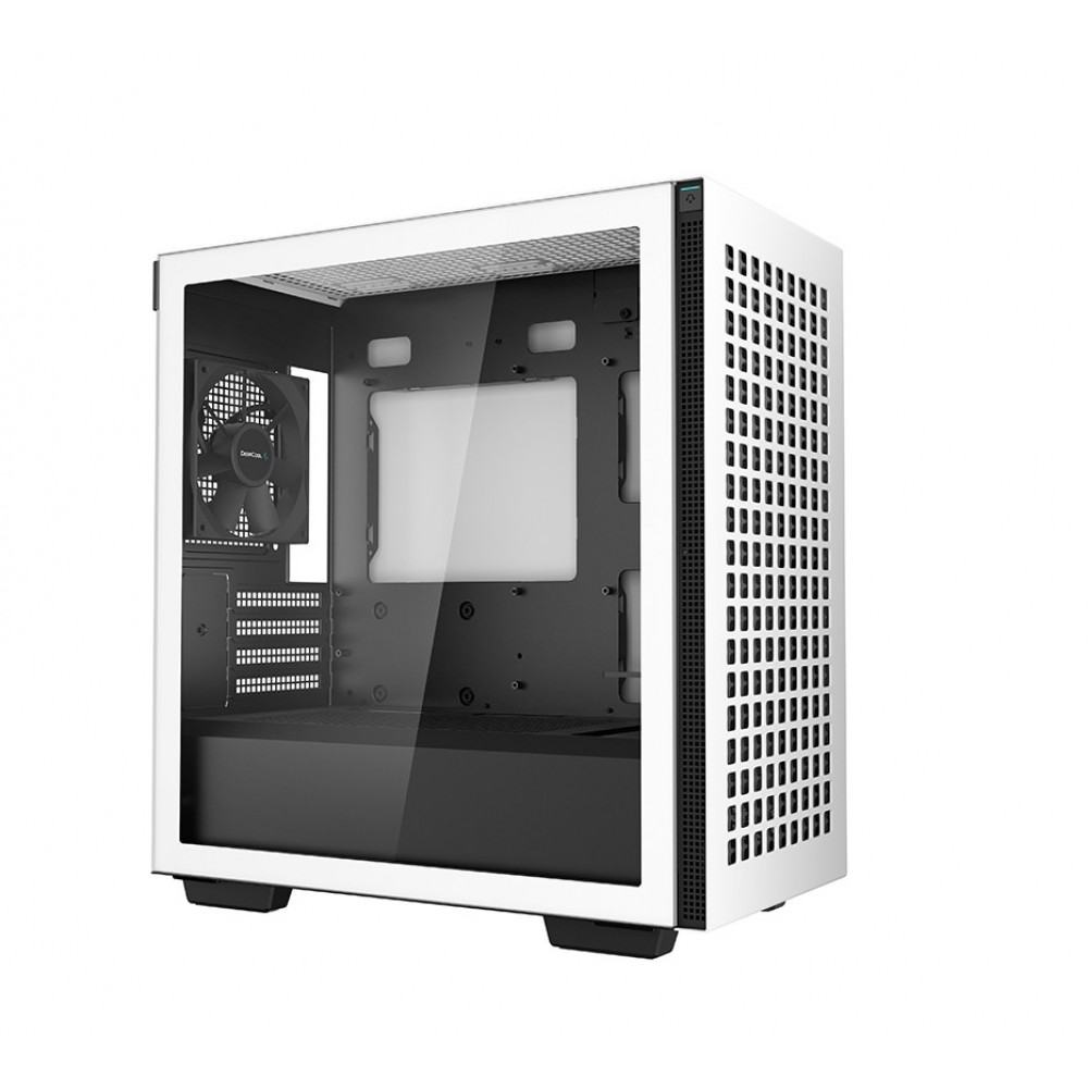 Корпус DeepCool CH370 White (R-CH370-WHNAM1-G-1) без БП