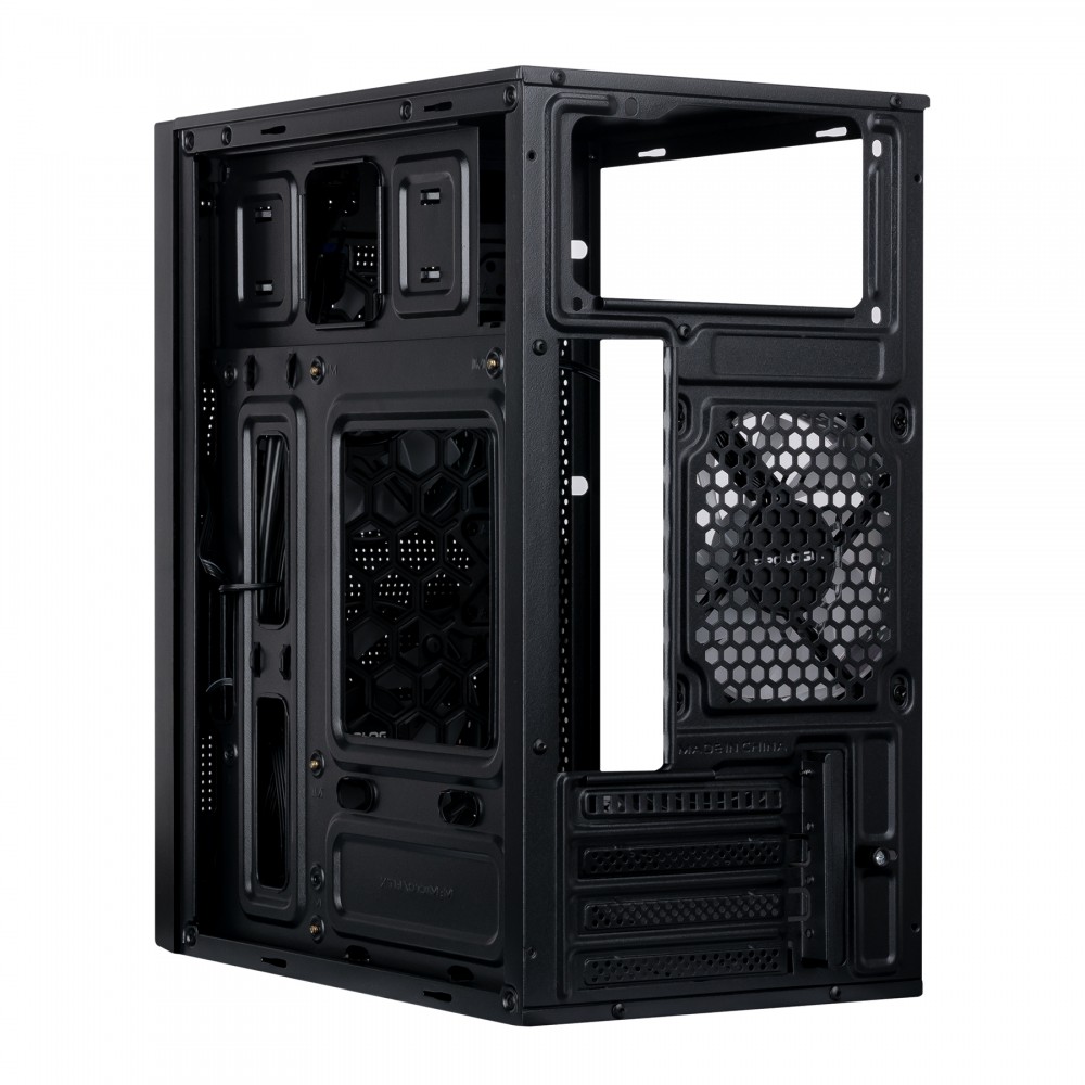 Корпус Prologix E113 Tempered Glass&Mesh Black