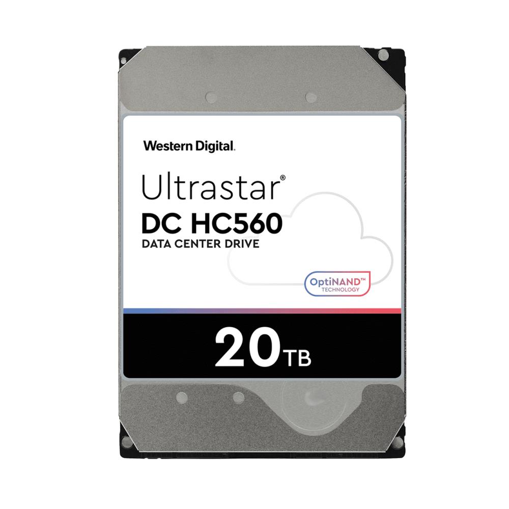 Накопитель SAS 20TB WD Ultrastar DC HC560 7200RPM 12GB/S 512MB (0F38652)