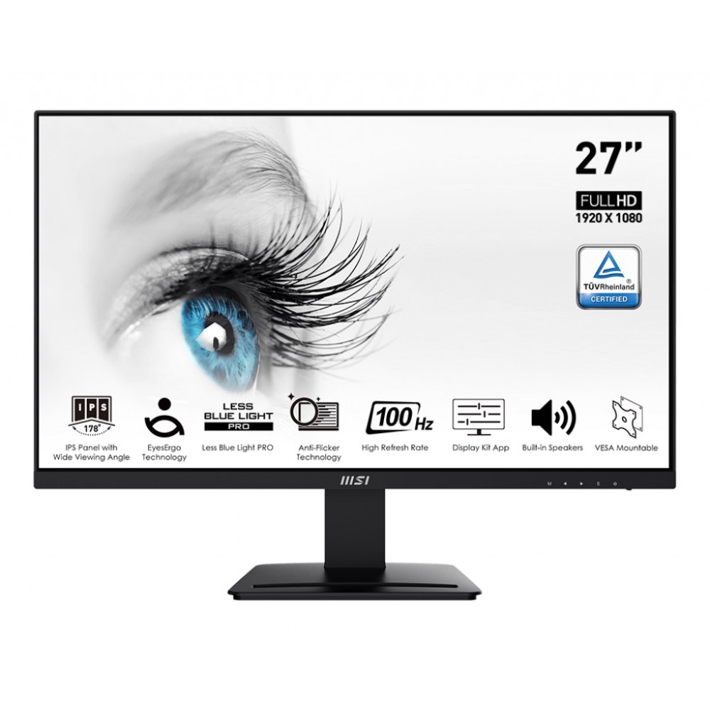 Монитор MSI 27" Pro MP273A IPS Black