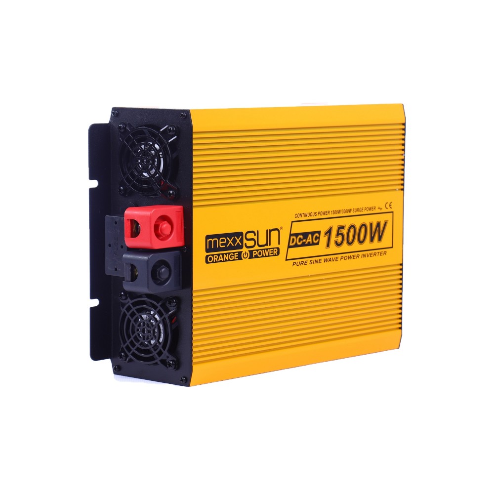 Инвертор напряжения Mexxsun YX-1500W-S, 12V/220V, 1500W (29180)