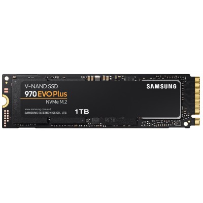 Накопитель SSD 1TB Samsung 970 EVO Plus M.2 PCIe 3.0 x4 V-NAND MLC (MZ-V7S1T0BW)