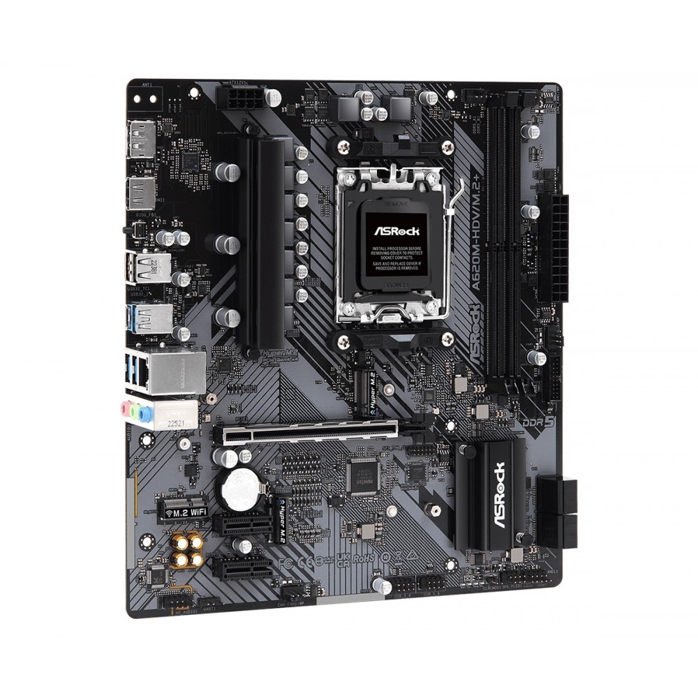 Материнская плата ASRock A620M-HDV/M.2+ Socket AM5