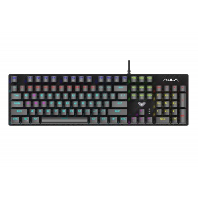 Клавиатура Aula Mechanical S2022 Black keycaps, blue switch (6948391202235)