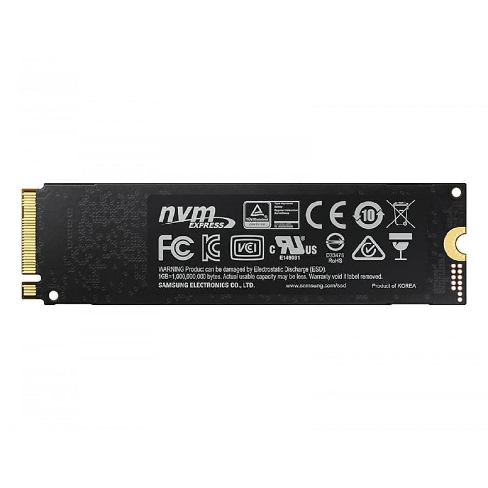 Накопитель SSD 1TB Samsung 970 EVO Plus M.2 PCIe 3.0 x4 V-NAND MLC (MZ-V7S1T0BW)