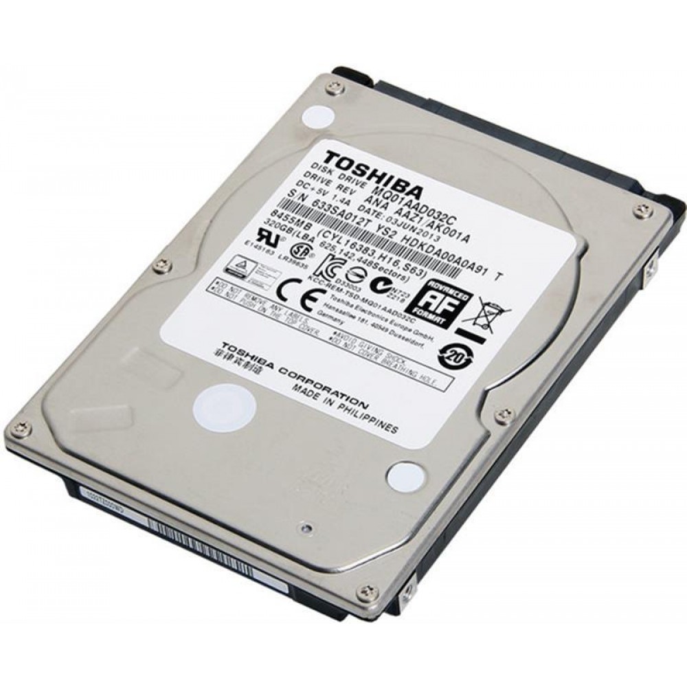 Накопитель HDD 2.5" SATA 320GB Toshiba 4200rpm 8MB (MQ01AAD032C)