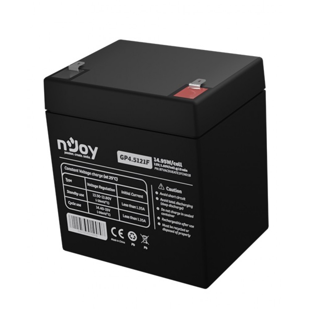 Аккумуляторная батарея Njoy GP4.5121F 12V 4.5AH (BTVACDUEATE1FCN01B) AGM