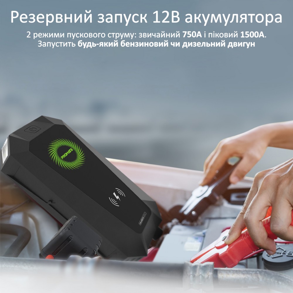 Универсальная мобильная батарея Promate HexaBolt-20 Black 19200mAh