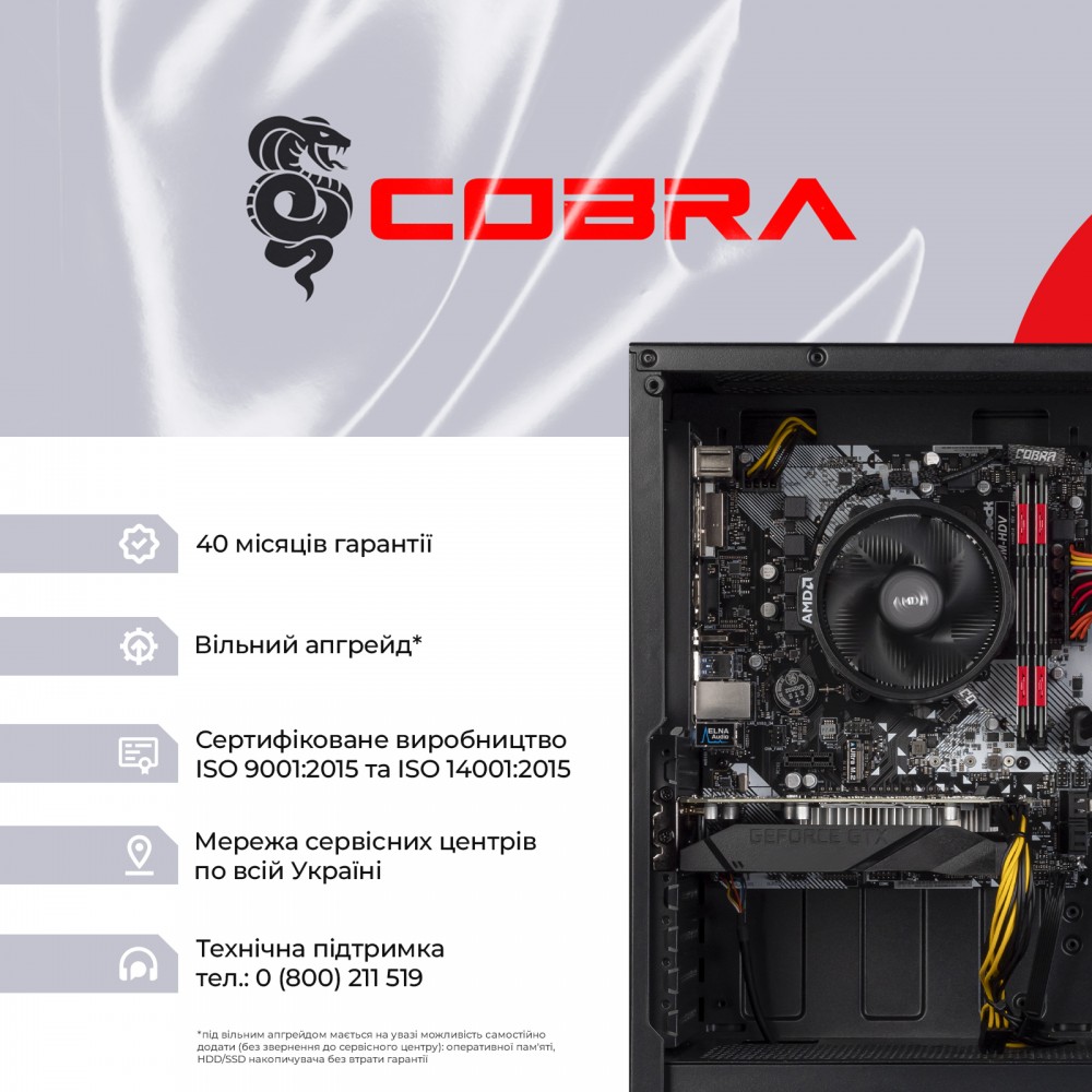 Персональный компьютер COBRA Advanced (A55.16.S4.166S.13152)