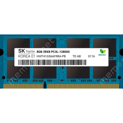 Модуль памяти SO-DIMM 8GB/1600 DDR3L Hynix (HMT41GS6AFR8A-PB)