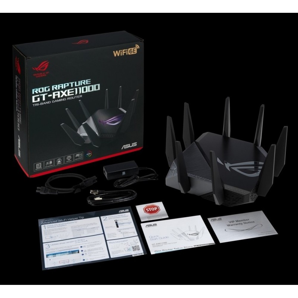 Бездротовий маршрутизатор Asus ROG Rapture GT-AXE11000