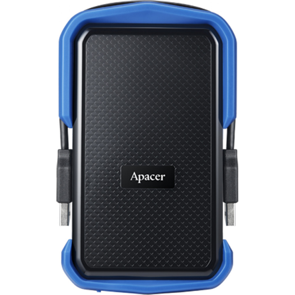 Внешний жесткий диск 2.5" USB 2.0TB Apacer AC631 Black/Blue (AP2TBAC631U-1)