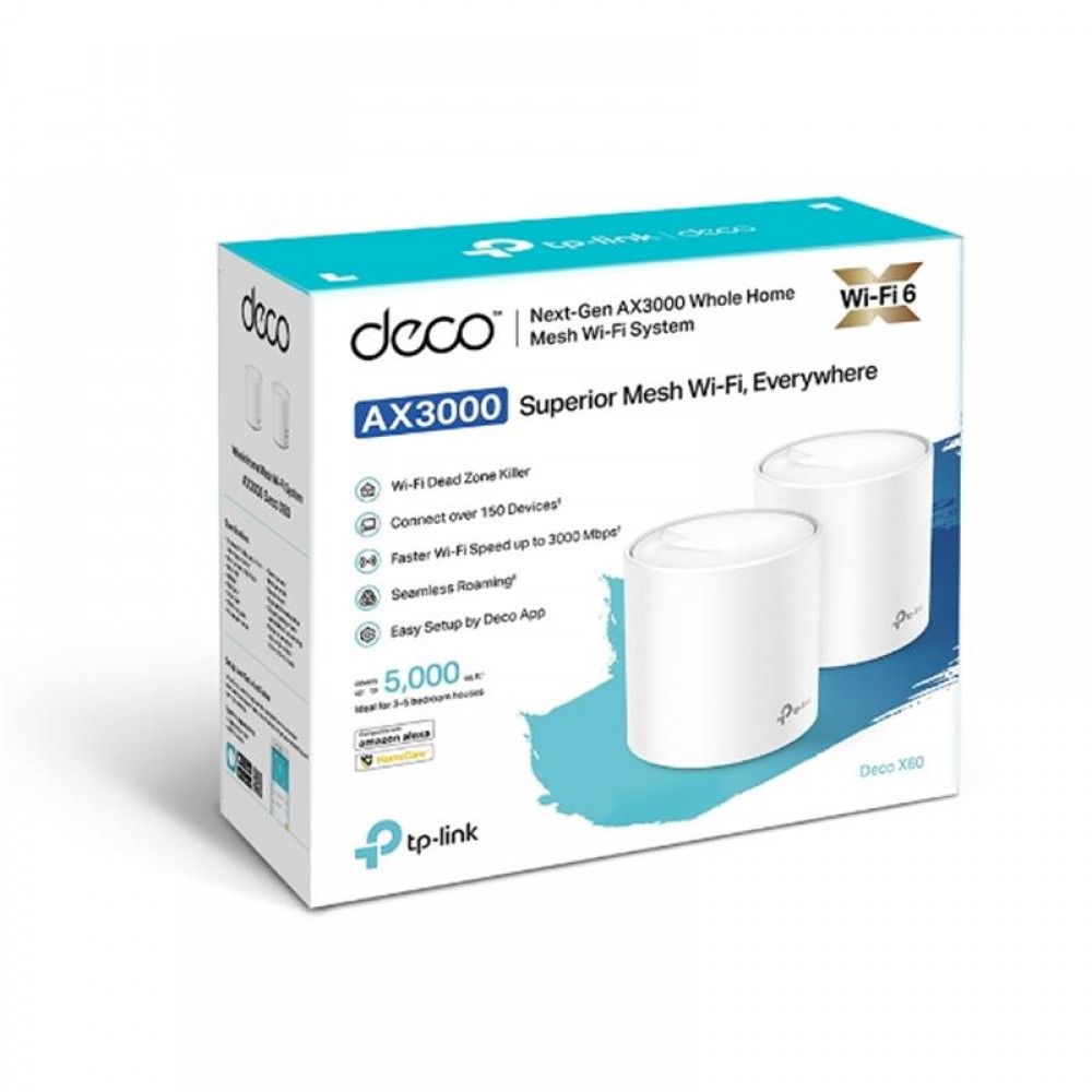 WiFi Mesh система TP-Link Deco X60(1-pack)