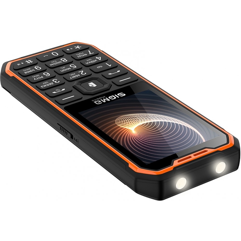 Мобильный телефон Sigma mobile X-style 310 Force Type-C Dual Sim Black-Orange