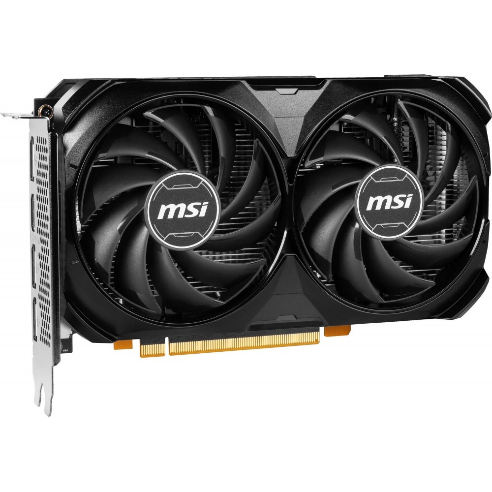 Видеокарта GF RTX 4060 8GB GDDR6 Ventus 2X Black OC MSI (GeForce RTX 4060 VENTUS 2X BLACK 8G OC)