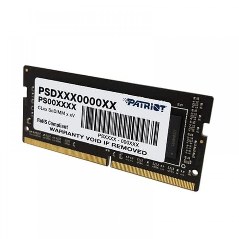 Модуль пам`яті SO-DIMM 8GB/2400 DDR4 Patriot Signature Line (PSD48G240081S)