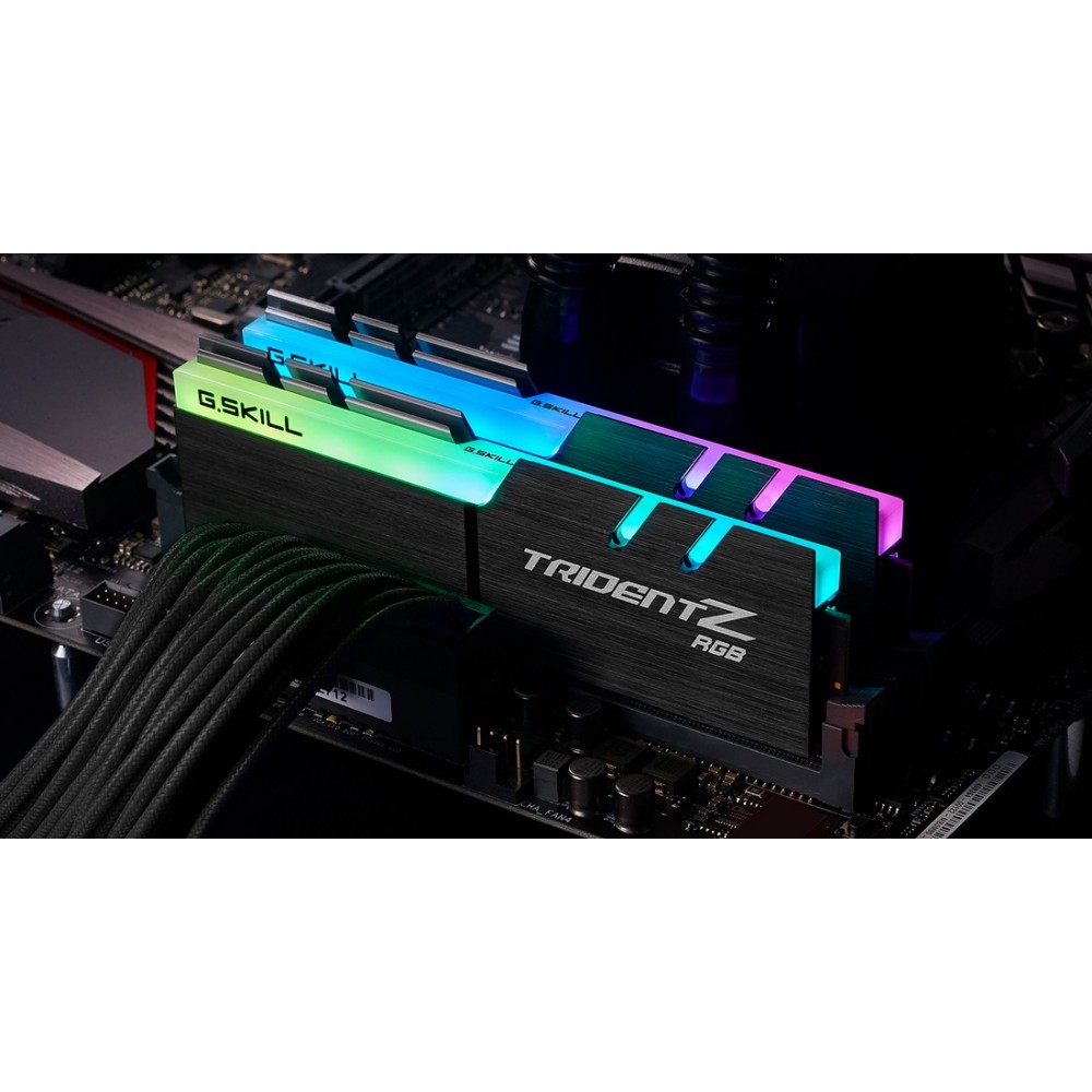 Модуль памяти DDR4 2x16GB/3200 G.Skill Trident Z RGB (F4-3200C16D-32GTZR)