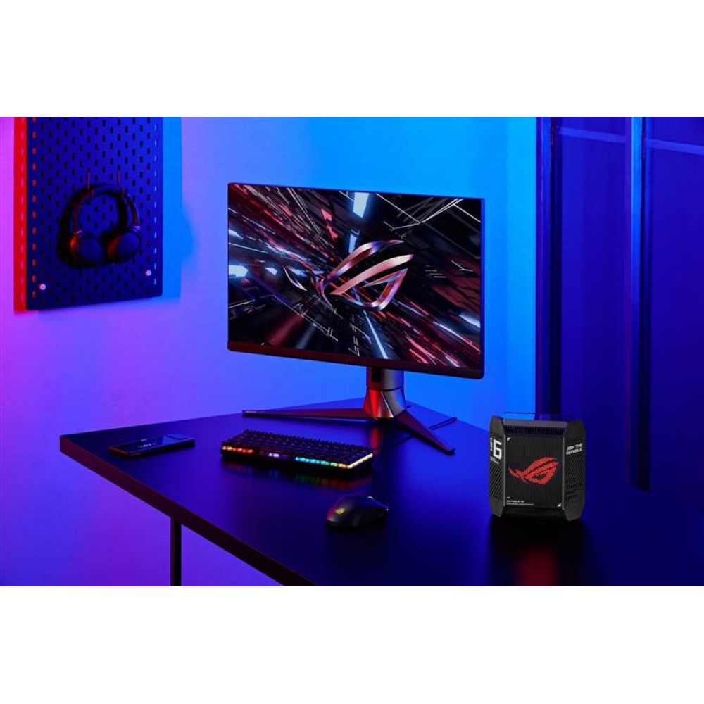 Беспроводной маршрутизатор Asus ROG Rapture Gaming Mesh System GT6 (1PK black)