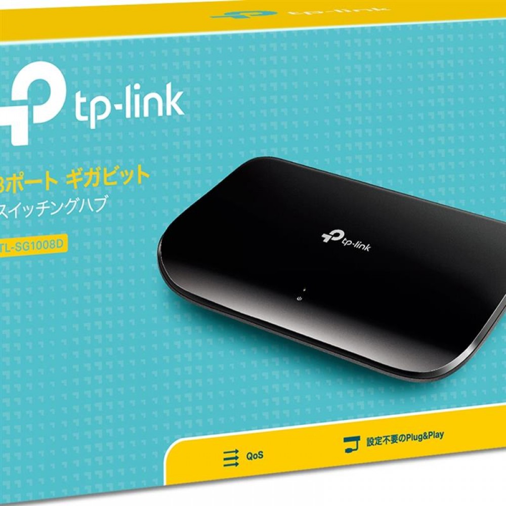 Коммутатор TP-Link TL-SG1008D