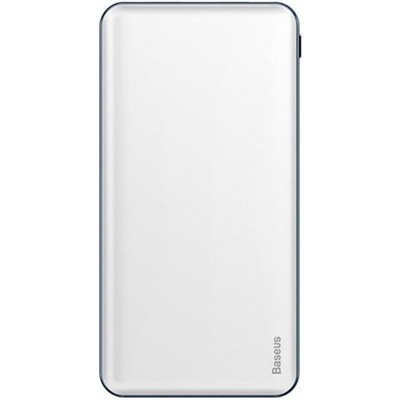 Универсальная мобильная батарея Baseus Simbo 10000mAh Fast Charge, USB, White (Simbo/29505)