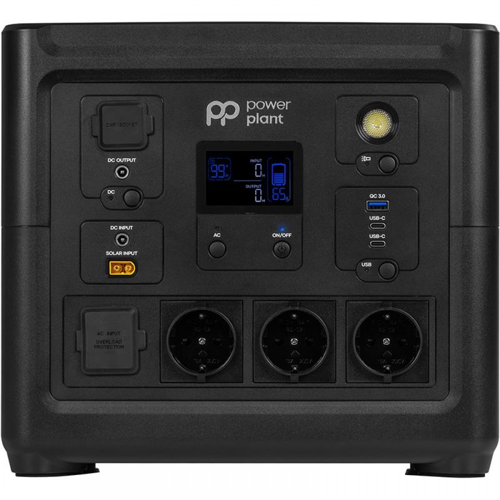 Зарядна станція PowerPlant HS800 1000W 835Wh (PB930890)