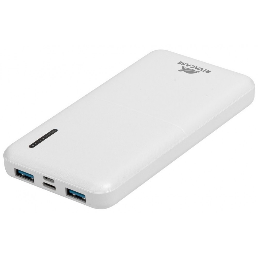 Power Bank Rivacase Rivapower 10000mAh White (VA2532)