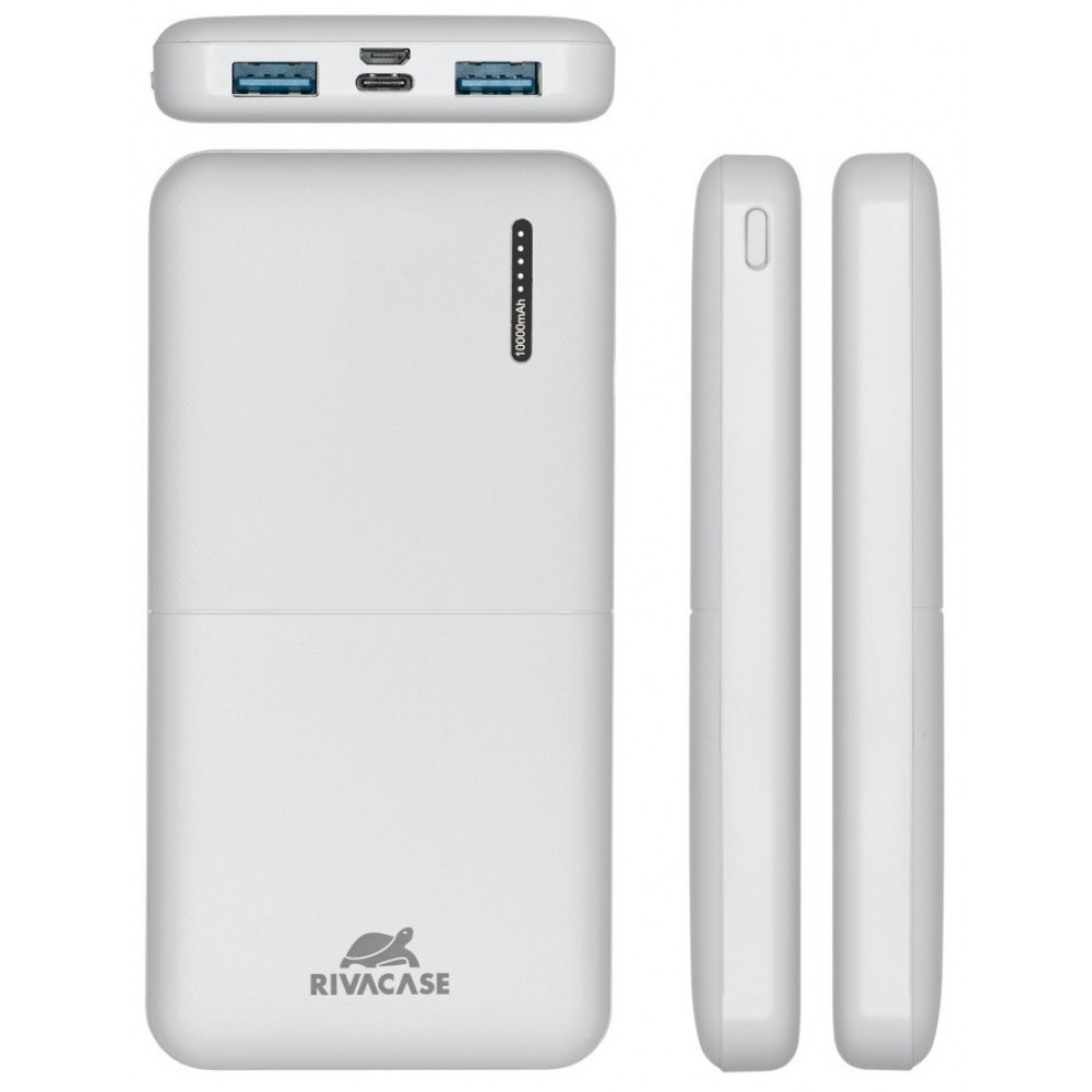 Power Bank Rivacase Rivapower 10000mAh White (VA2532)