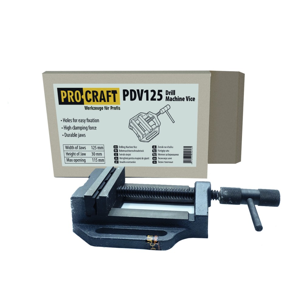 Тиски станочные Procraft PDV125 (001251)