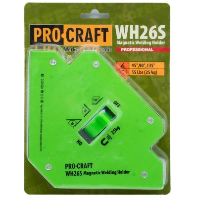 Магнитный уголок для сварки Procraft WH26S (900026)