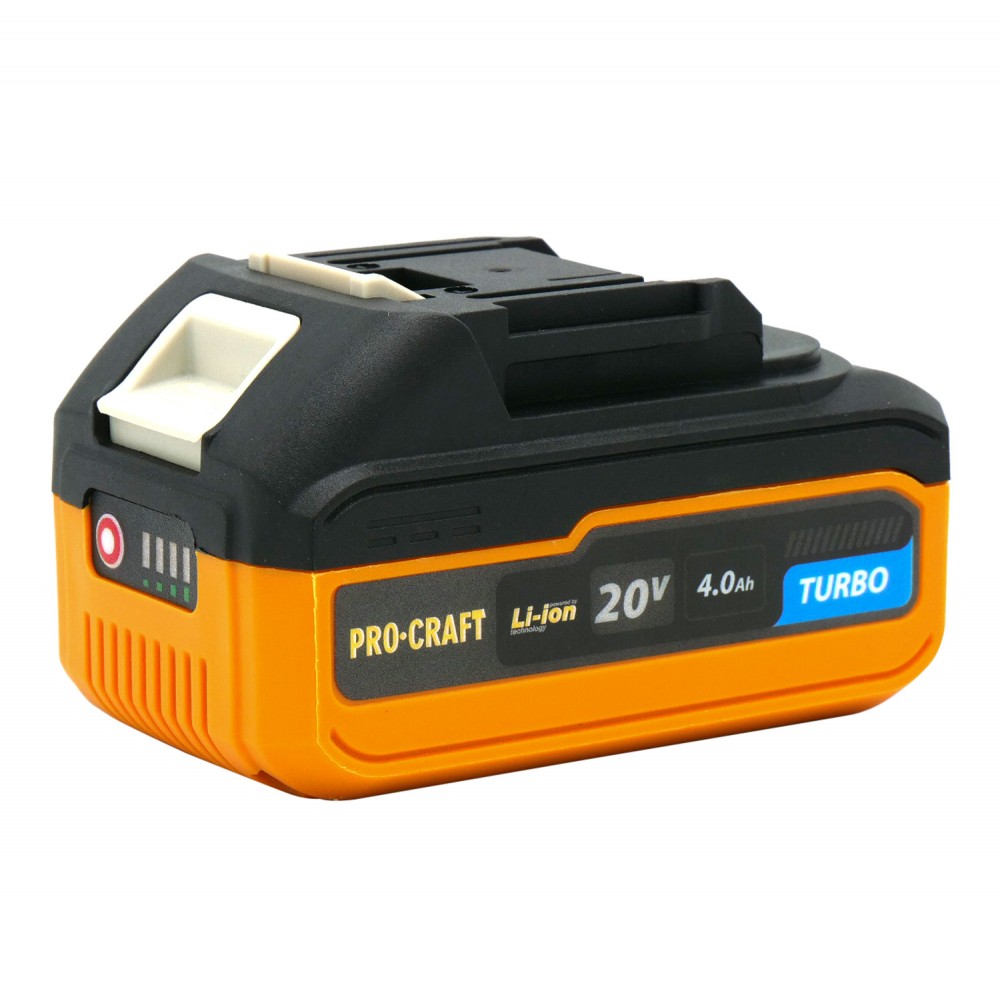 Аккумуляторная батарея Procraft Battery20/4 Turbo (20В, 4Ач) (030244)