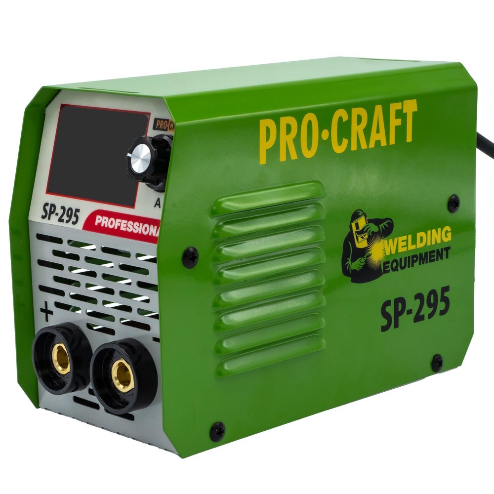 Сварочный аппарат Procraft SP295 (КЕЙС) + Маска SHP90-30 NEW + Электроды Procraft AHO36 1кг 3мм (295369)