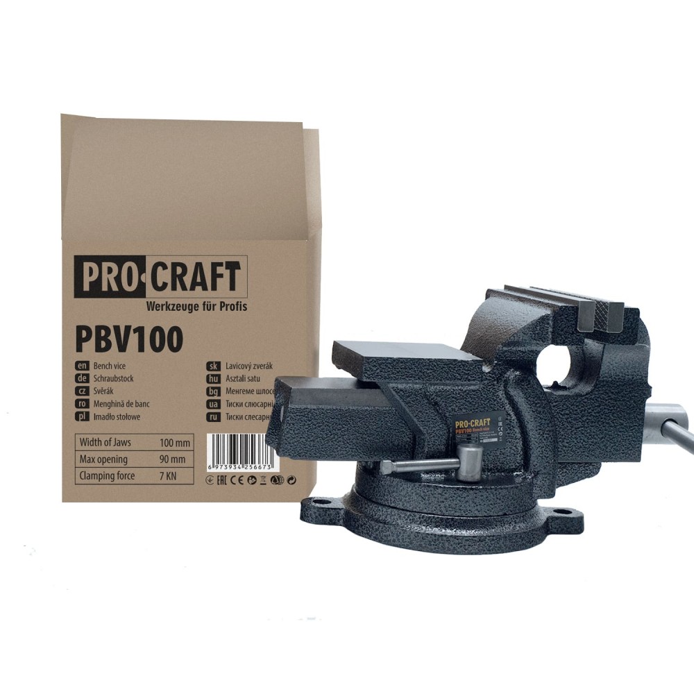 Лещата слюсарні Procraft PBV100 (001003)