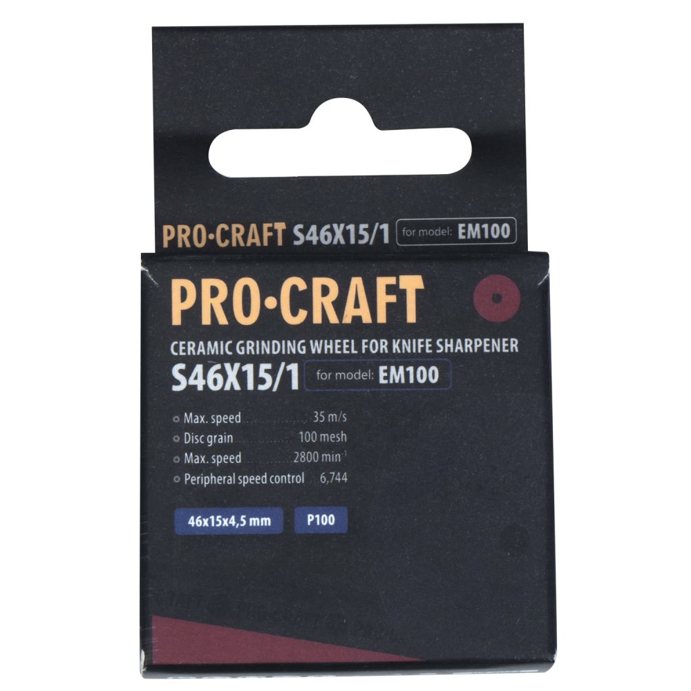 Заточный диск Procraft S46X15/1 к EM100 (046151)