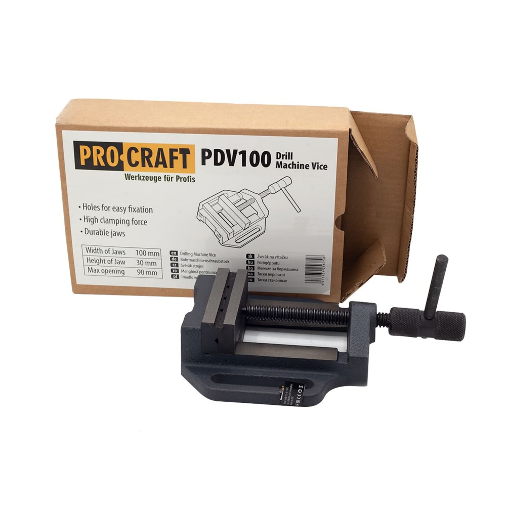 Тиски станочные Procraft PDV100 (001002)