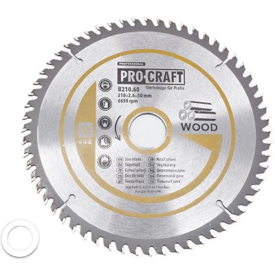 Пильный диск Procraft B210.60 60T (по дереву) (021060)