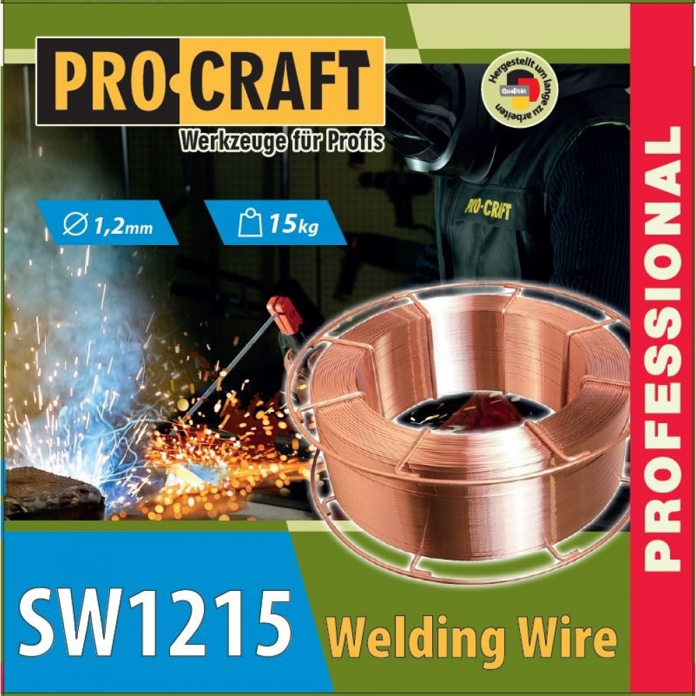 Сварочная проволока Procraft SW1215 1.2 мм 15 кг (901215)