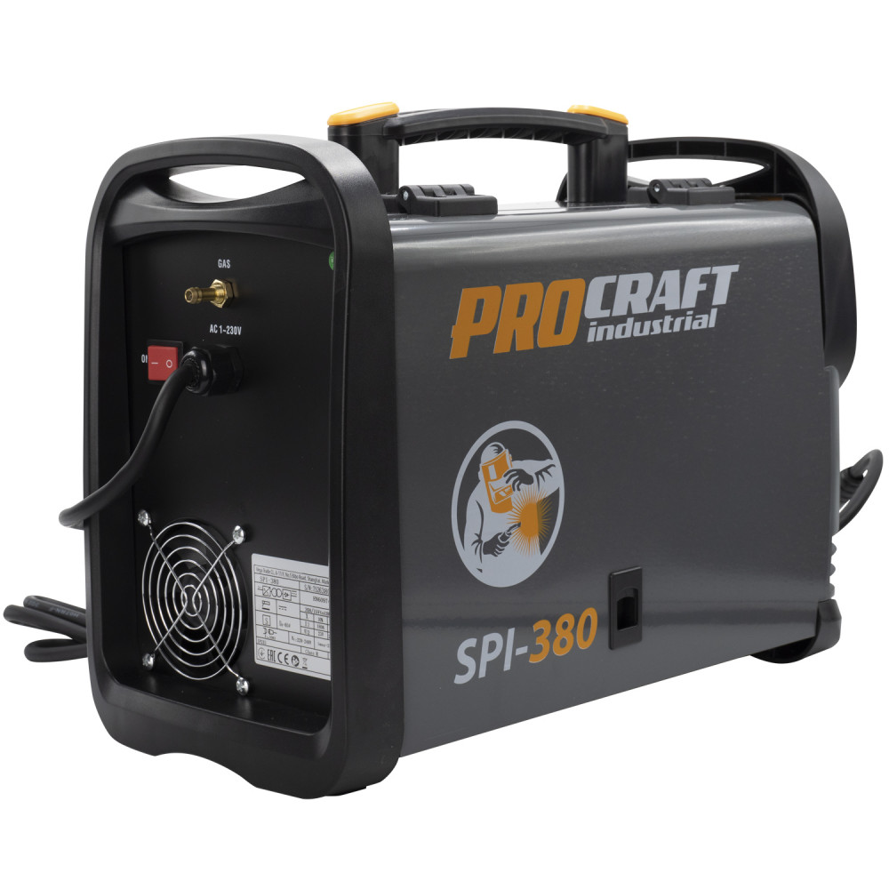 Инверторный сварочный полуавтомат Procraft industrial SPI380 (073801)