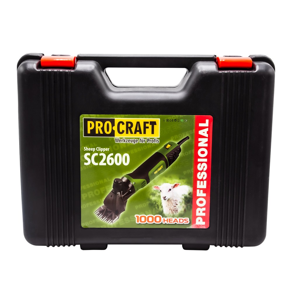 Машинка для стрижки овец Procraft SC2600 (062600)