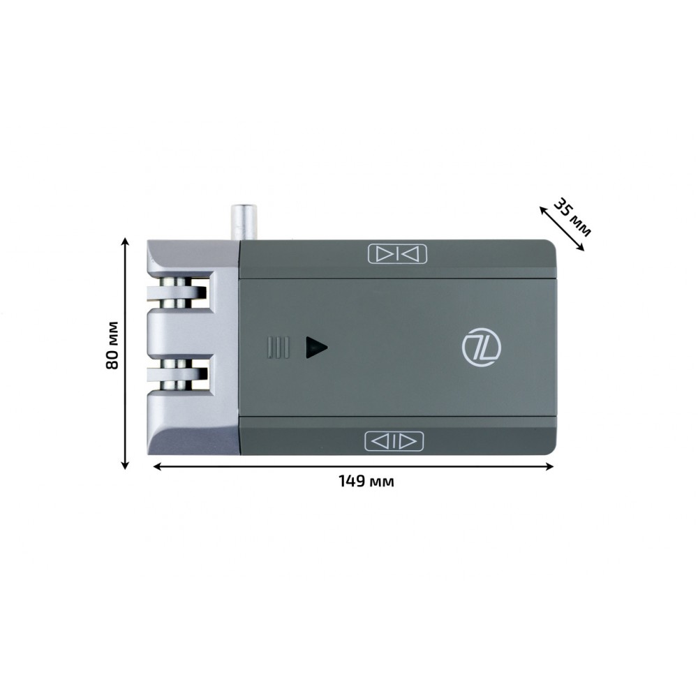 Умный Bluetooth замок невидимка SEVEN LOCK SL-7709B