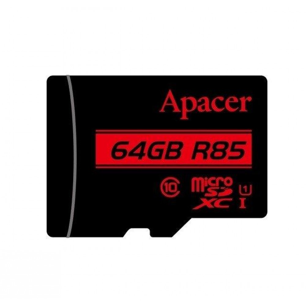 Карта памяти для домофона microSDXC Apacer 64 GB class 10 UHS-1