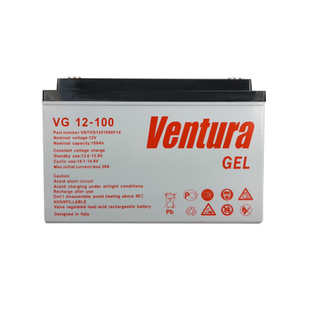 Акумуляторна батарея 12В/100Ач Ventura VG 12-100 Gel