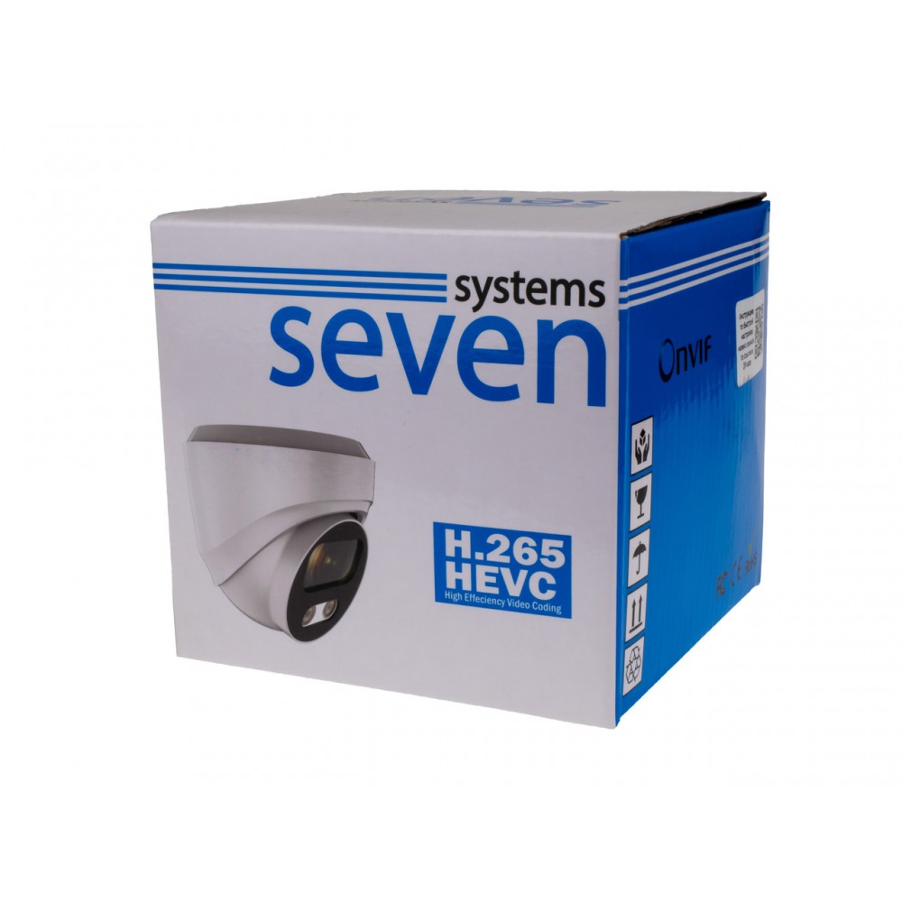 IP відеокамера SEVEN IP-7215PA Pro (2.8 мм) white