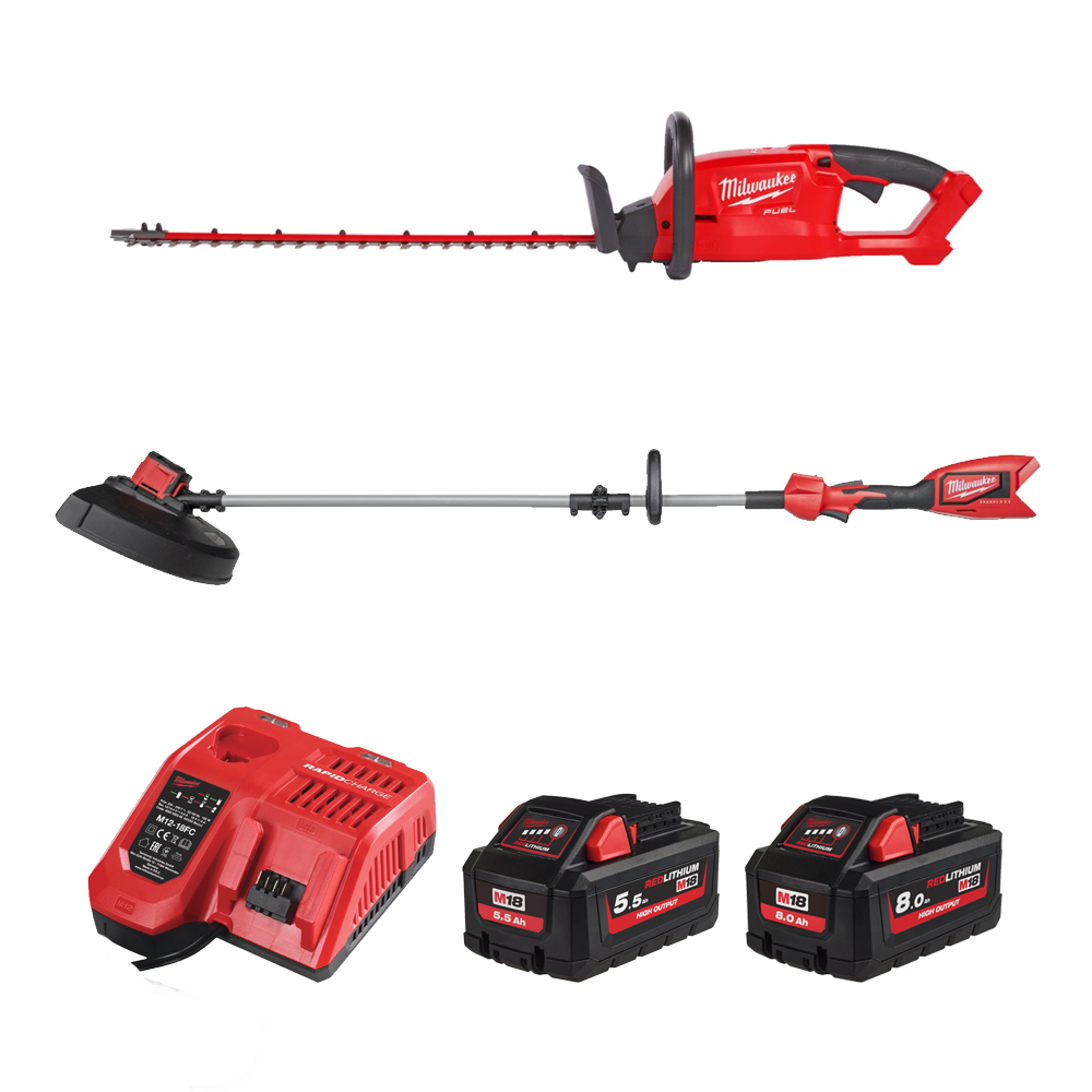 Комбинированный садовый комплект MILWAUKEE M18 FPP2OP1-852 (4933492816)