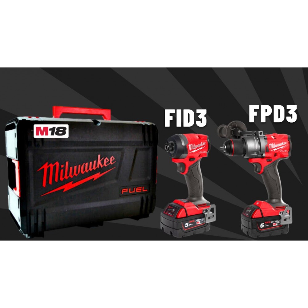 Набор аккумуляторных инструментов MILWAUKEE M18 FPP2A3-502X (4933480873)