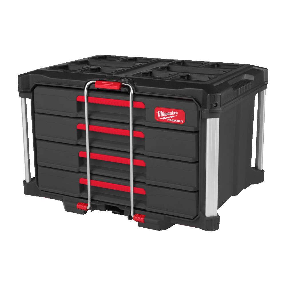 Ящик для инструмента MILWAUKEE PACKOUT DRAWER BOX с 4-мя выдвижными отсеками (4932493189)