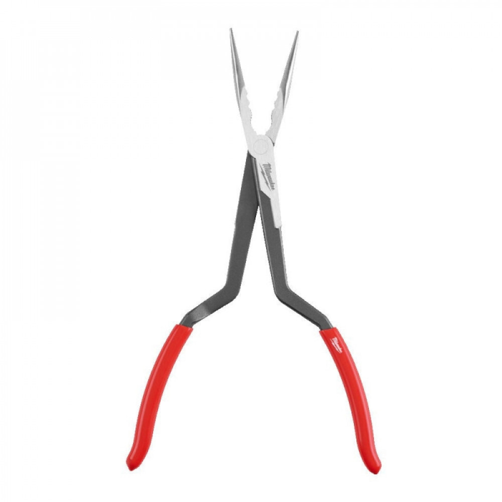 Длинногубцы 45° LONG REACH PLIER MILWAUKEE (4932492498)