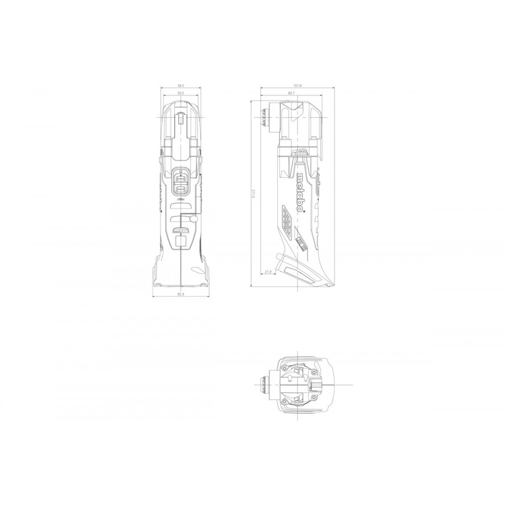 Аккумуляторный универсальный резак Metabo MT 18 LTX (613021890)