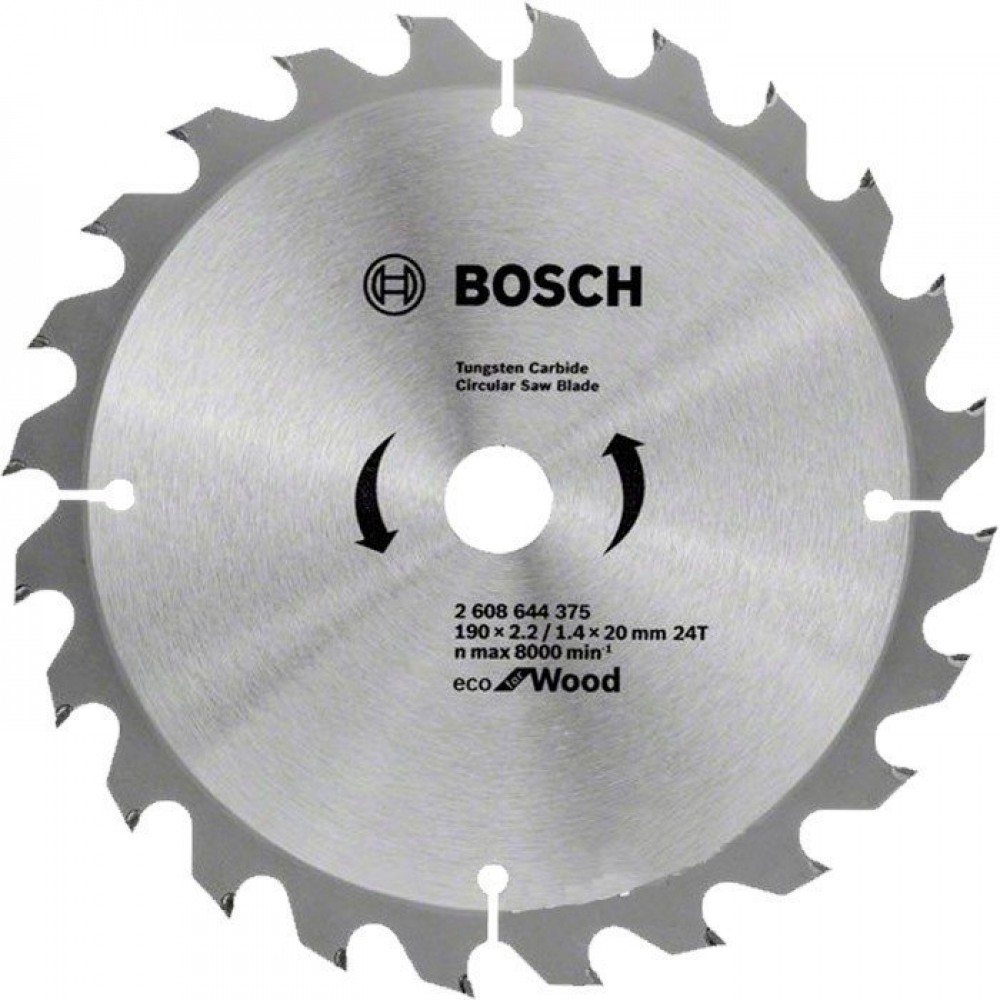 Пильный диск Bosch Eco for Wood 190x20/16-24T (2608644375)