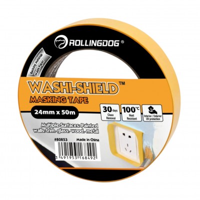 Малярная лента Rollingdog WASHI-SHIELD 24мм x 50м (80853)