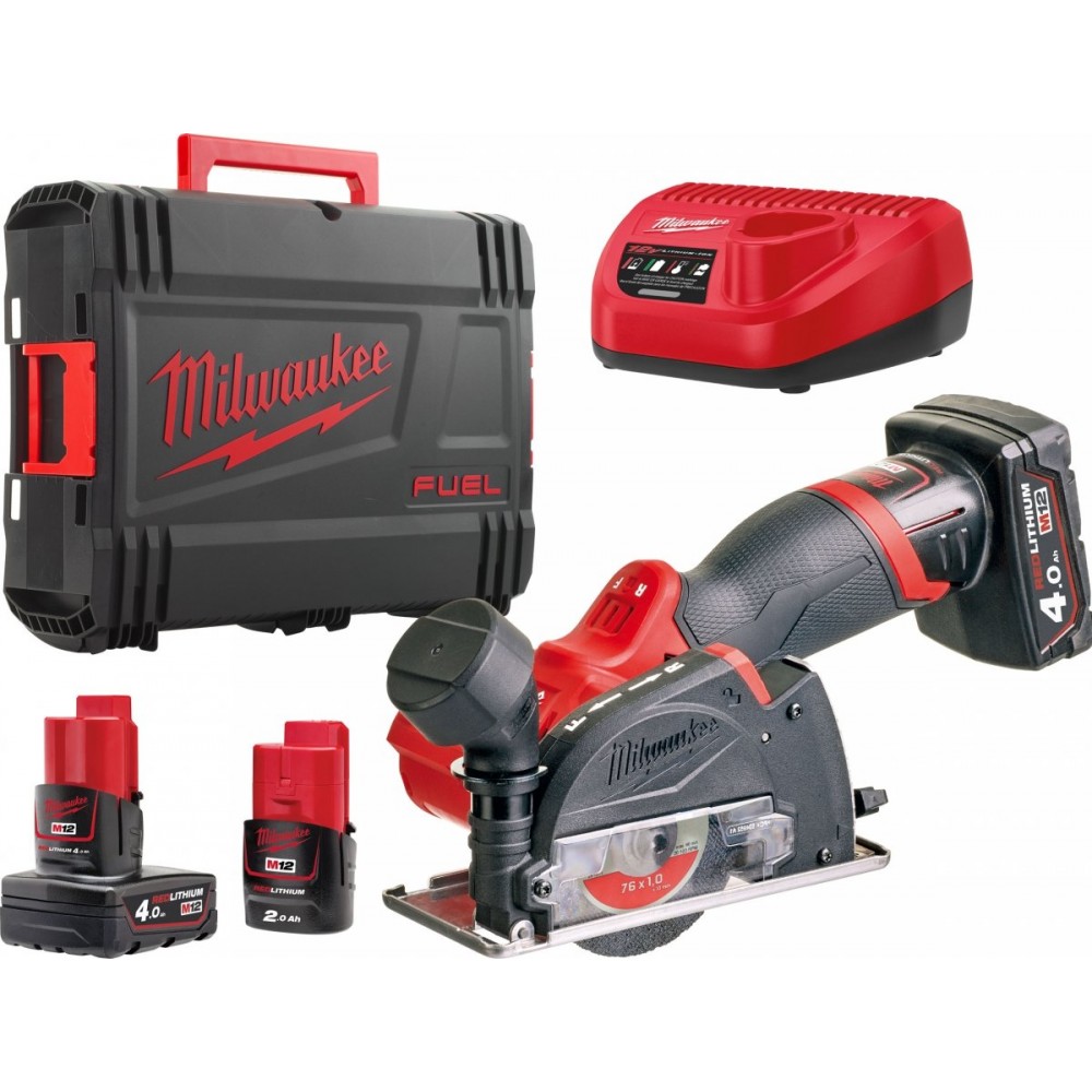 Аккумуляторная отрезная машина Milwaukee M12 FCOT-422X FUEL (4933464619)